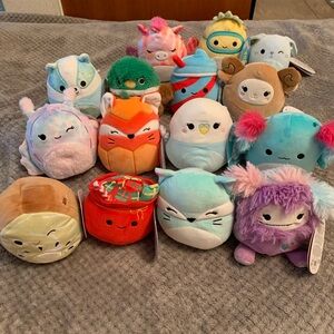 NWT Bundle of 13 Squishmallows